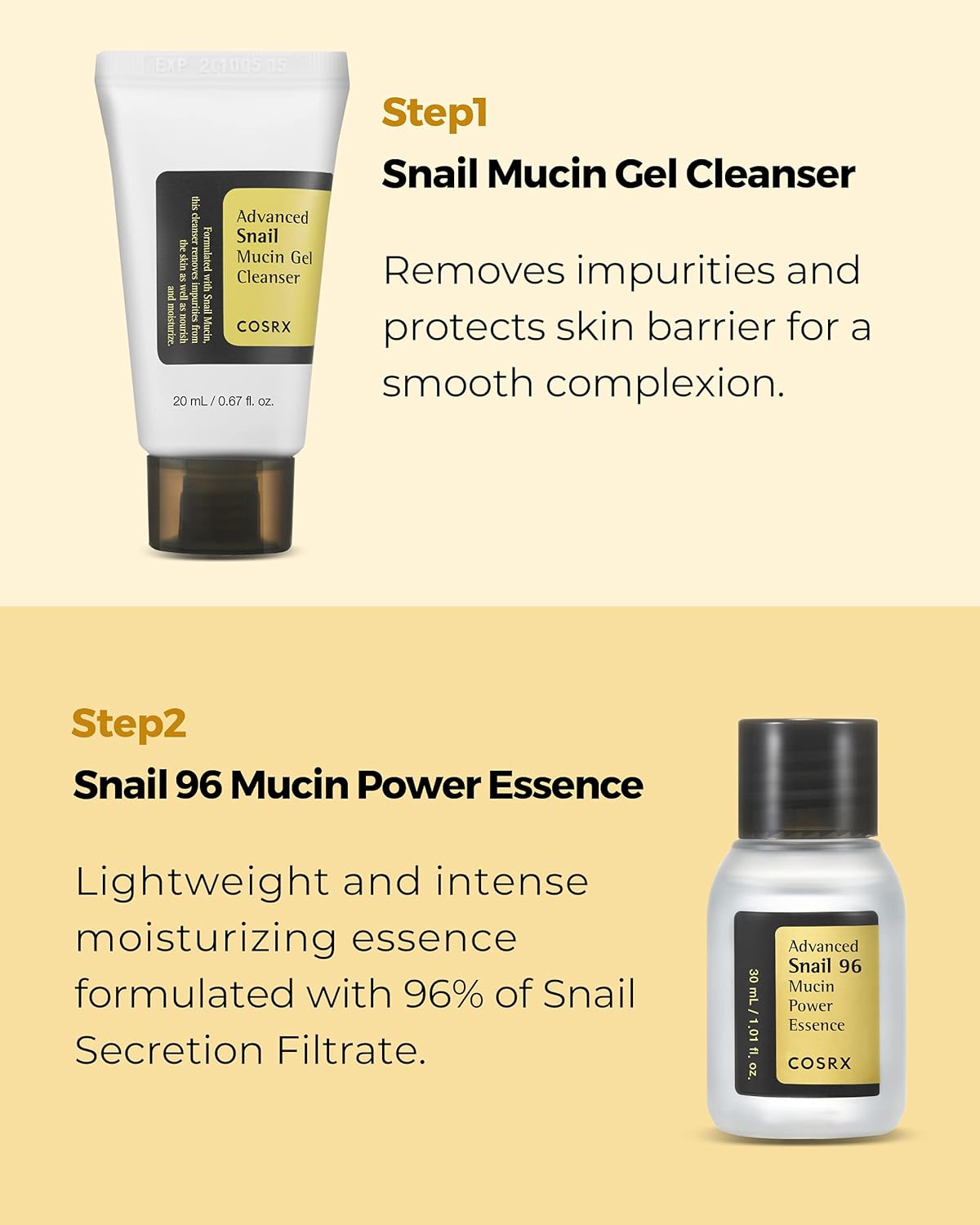 COSRX All About Snail Kit 4 Step