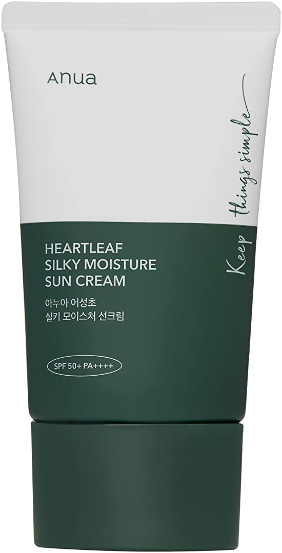 Anua Heartleaf Silky Moisture Sun Cream 50ml