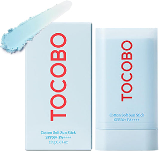 Tocobo Cotton Soft Sun Stick SPF50+ PA++++ - 19g / 0.67oz - Blue