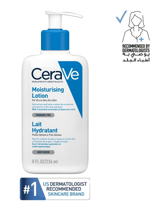 Cerave Moisturizing Lotion For Dry to Very Dry Skin 236ml